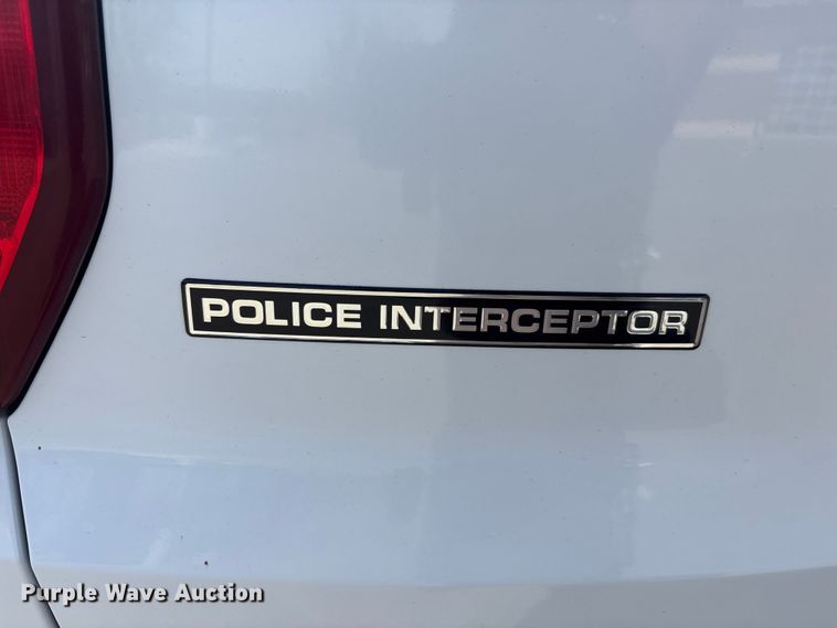 image for item EV2693 2018 Ford Explorer Police Interceptor SUV