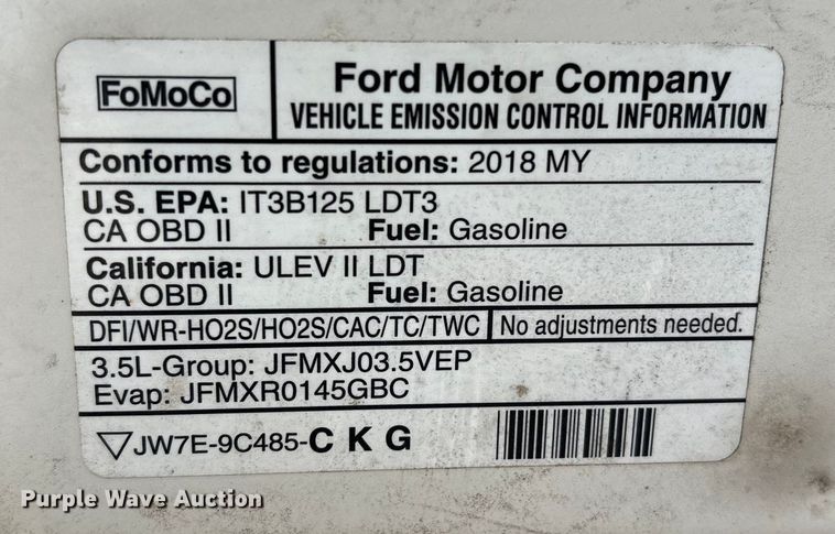 image for item EV2693 2018 Ford Explorer Police Interceptor SUV