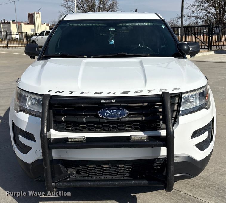 image for item EV2694 2018 Ford Explorer Police interceptor SUV