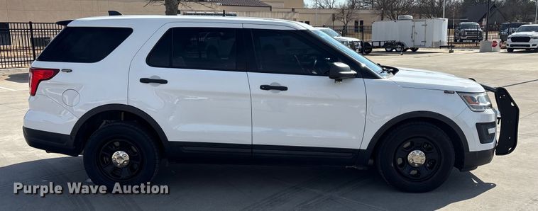 image for item EV2694 2018 Ford Explorer Police interceptor SUV