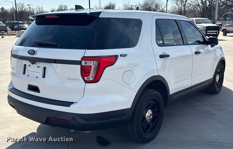 image for item EV2694 2018 Ford Explorer Police interceptor SUV