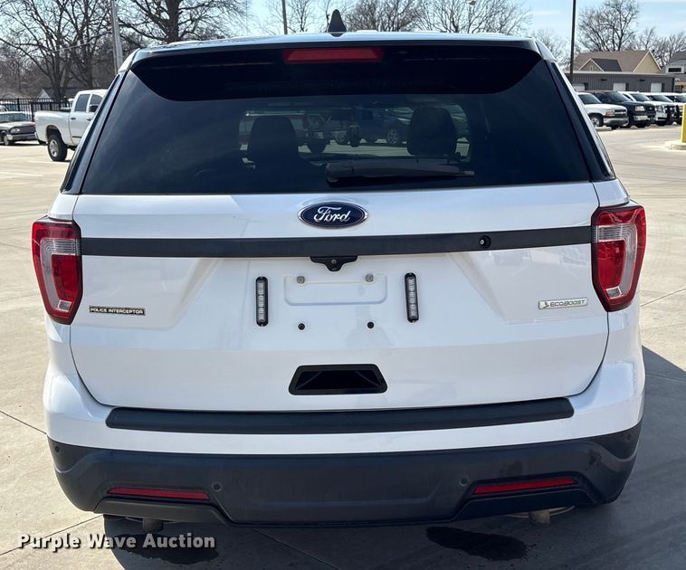 image for item EV2694 2018 Ford Explorer Police interceptor SUV