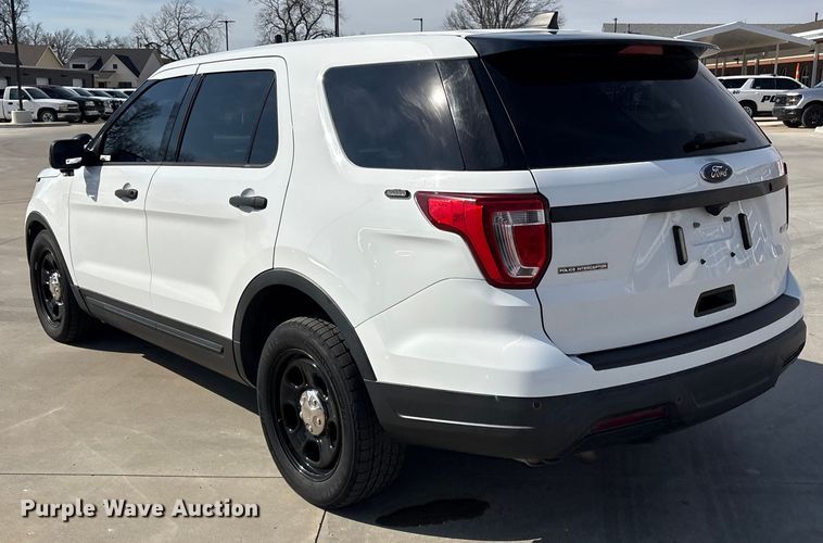 image for item EV2694 2018 Ford Explorer Police interceptor SUV