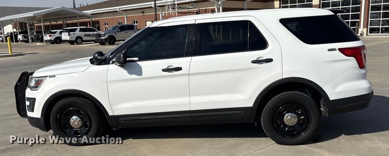 image for item EV2694 2018 Ford Explorer Police interceptor SUV