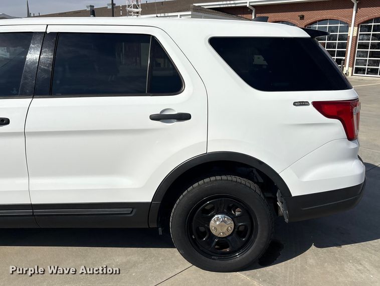 image for item EV2694 2018 Ford Explorer Police interceptor SUV