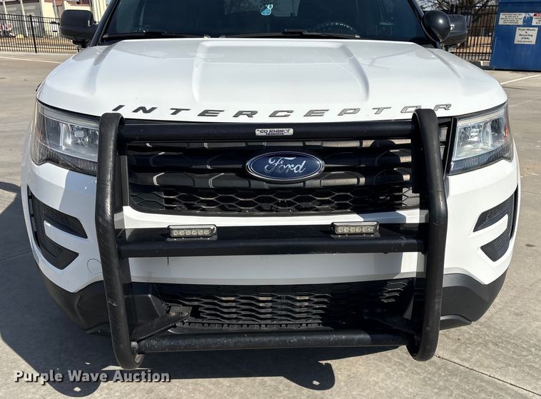 image for item EV2694 2018 Ford Explorer Police interceptor SUV