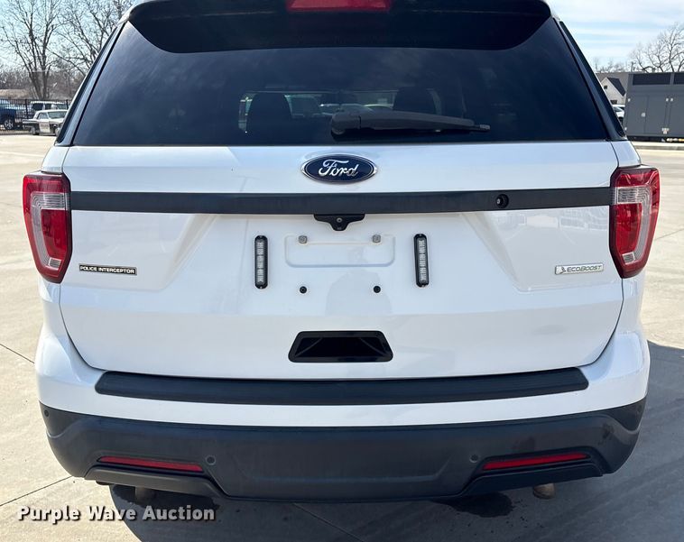 image for item EV2694 2018 Ford Explorer Police interceptor SUV