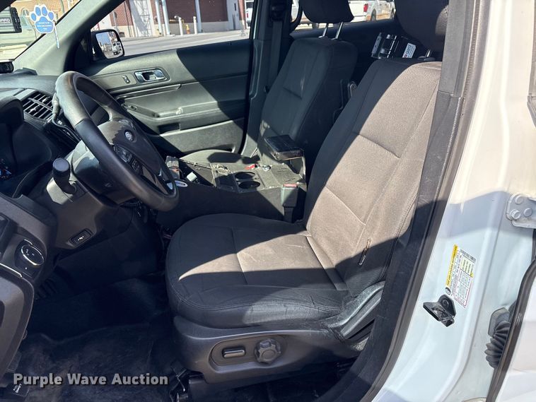image for item EV2694 2018 Ford Explorer Police interceptor SUV