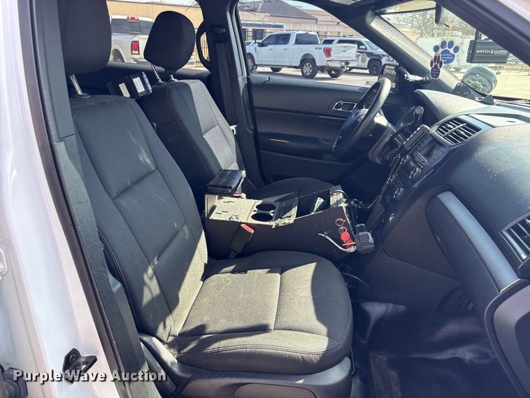 image for item EV2694 2018 Ford Explorer Police interceptor SUV
