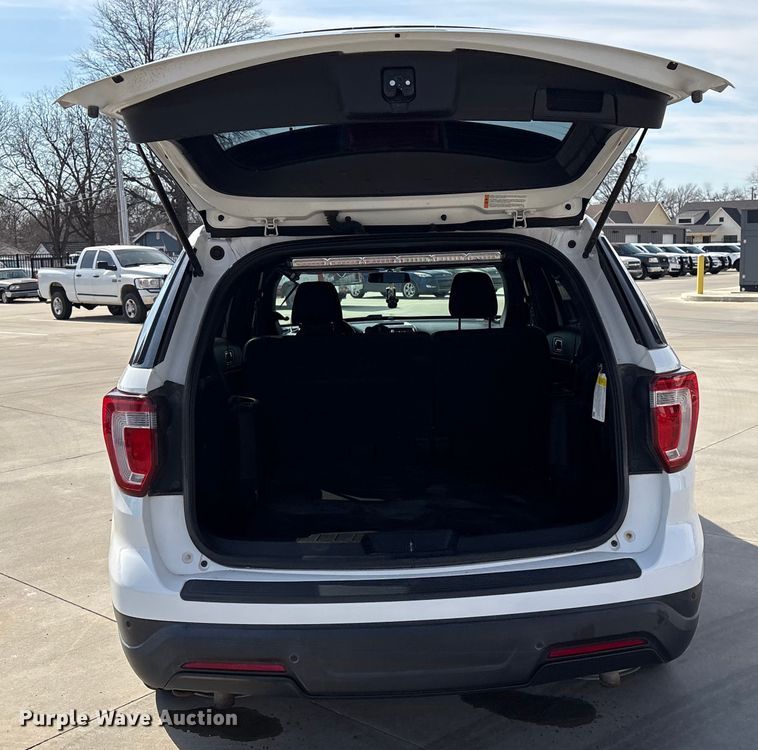 image for item EV2694 2018 Ford Explorer Police interceptor SUV