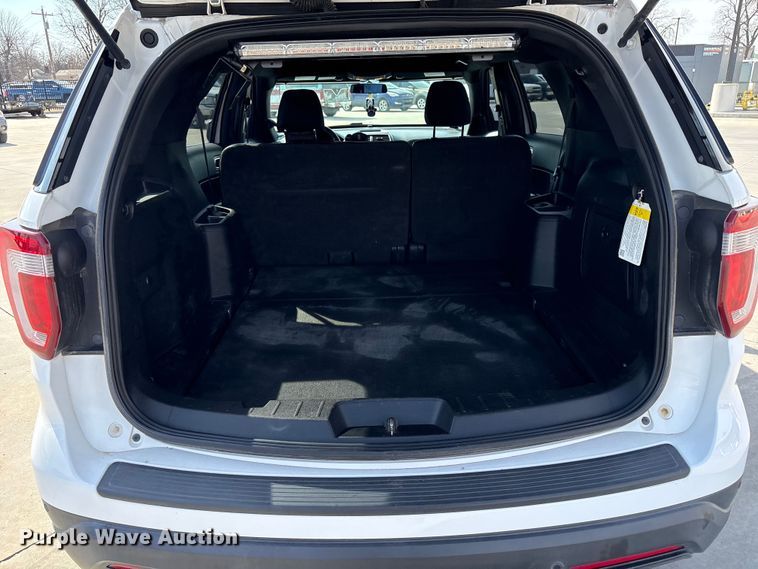 image for item EV2694 2018 Ford Explorer Police interceptor SUV