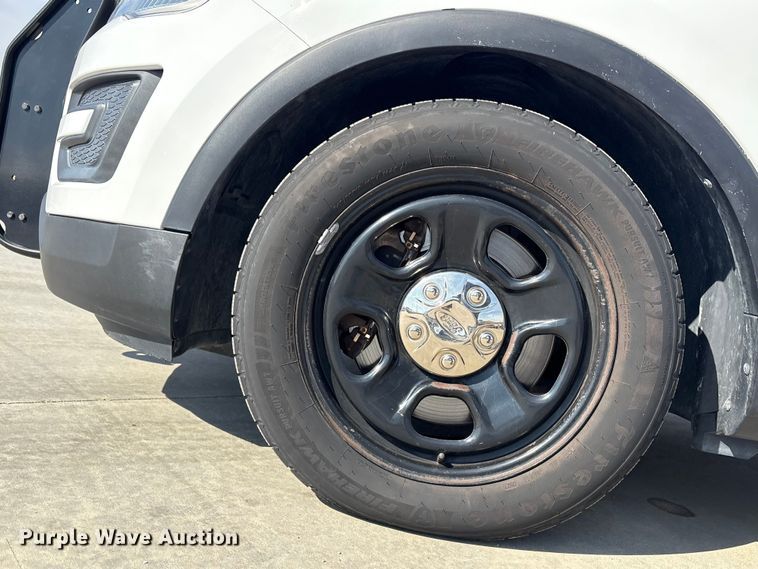 image for item EV2694 2018 Ford Explorer Police interceptor SUV