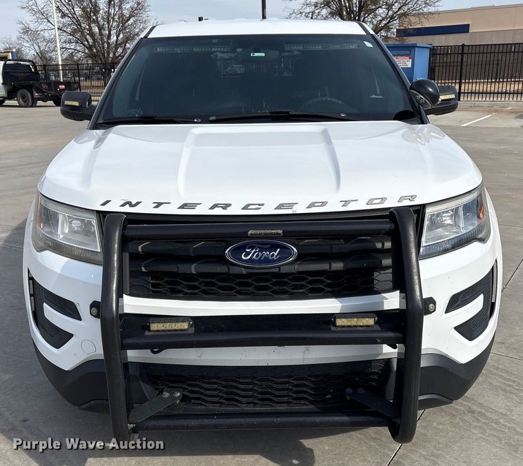 image for item EV2695 2018 Ford Explorer Police interceptor SUV