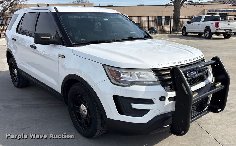 image for item EV2695 2018 Ford Explorer Police interceptor SUV