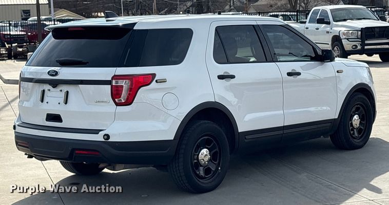 image for item EV2695 2018 Ford Explorer Police interceptor SUV