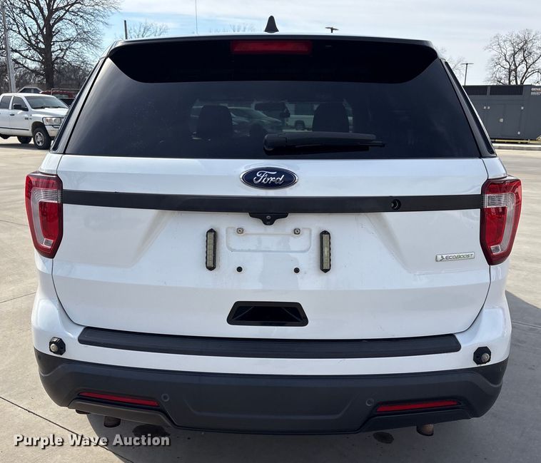 image for item EV2695 2018 Ford Explorer Police interceptor SUV