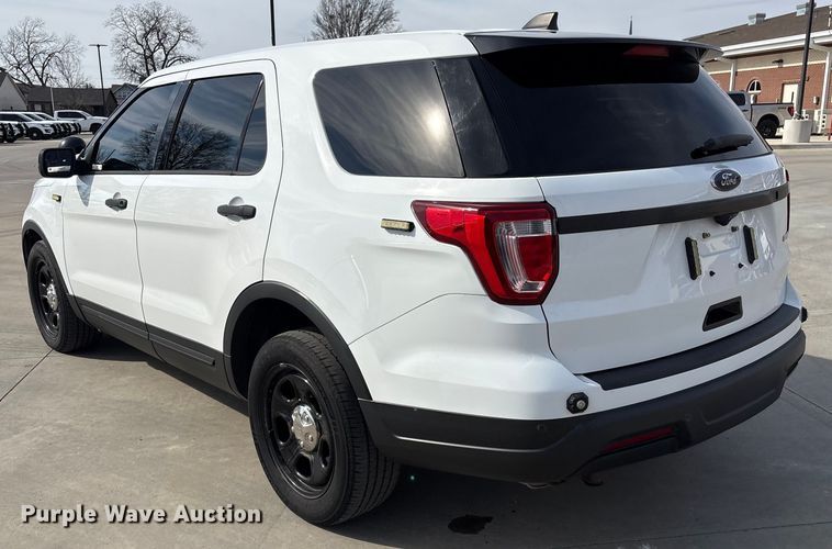 image for item EV2695 2018 Ford Explorer Police interceptor SUV