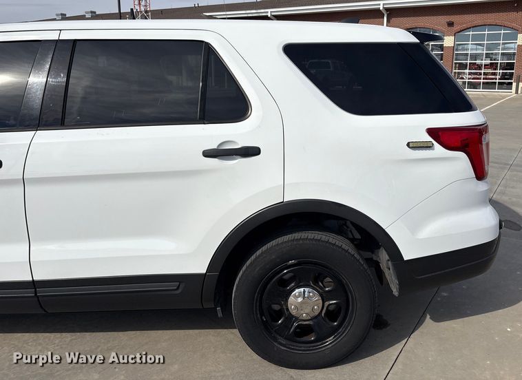 image for item EV2695 2018 Ford Explorer Police interceptor SUV