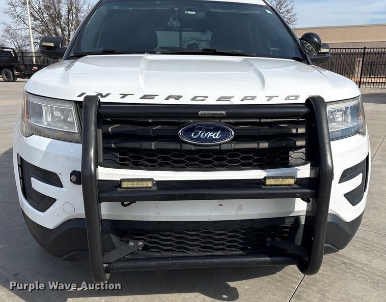 image for item EV2695 2018 Ford Explorer Police interceptor SUV