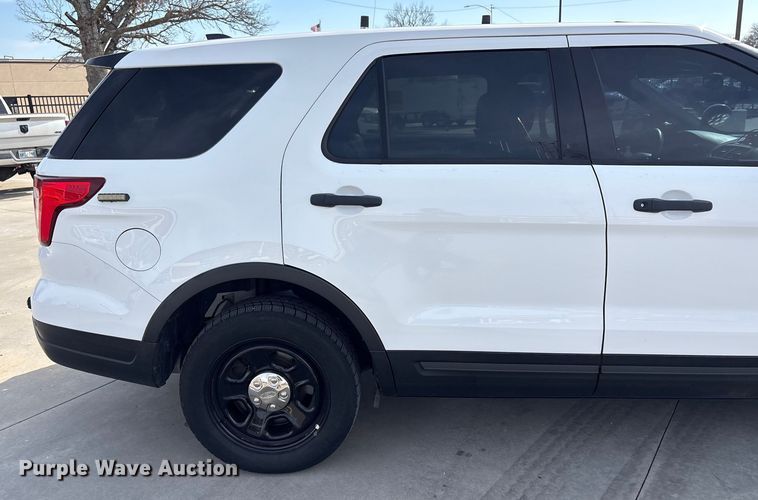 image for item EV2695 2018 Ford Explorer Police interceptor SUV