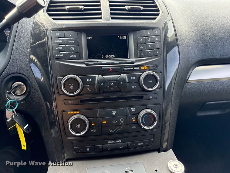 image for item EV2695 2018 Ford Explorer Police interceptor SUV