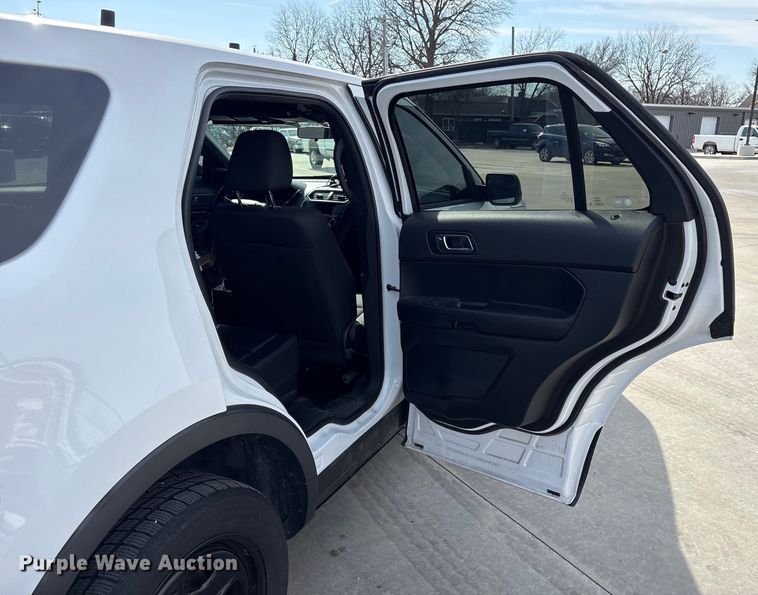 image for item EV2695 2018 Ford Explorer Police interceptor SUV