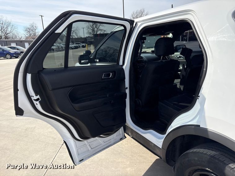 image for item EV2695 2018 Ford Explorer Police interceptor SUV