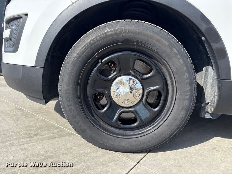 image for item EV2695 2018 Ford Explorer Police interceptor SUV