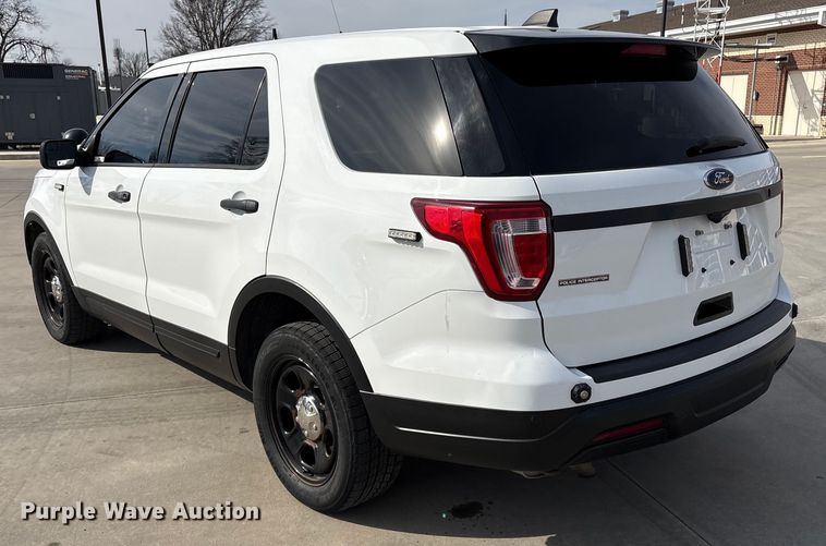 image for item EV2696 2018 Ford Explorer Police Interceptor SUV