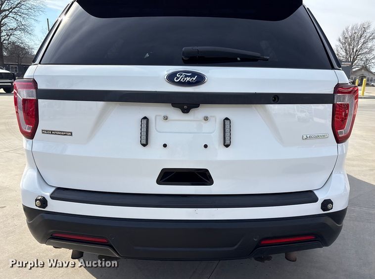 image for item EV2696 2018 Ford Explorer Police Interceptor SUV