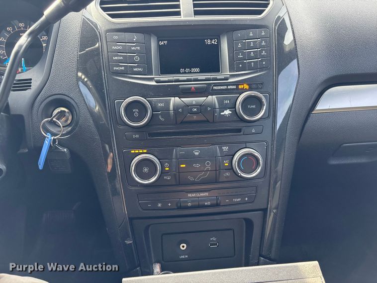 image for item EV2696 2018 Ford Explorer Police Interceptor SUV