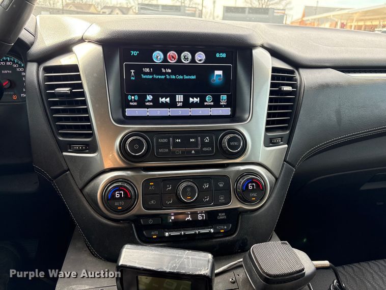 image for item EV2697 2018 Chevrolet Tahoe Police SUV