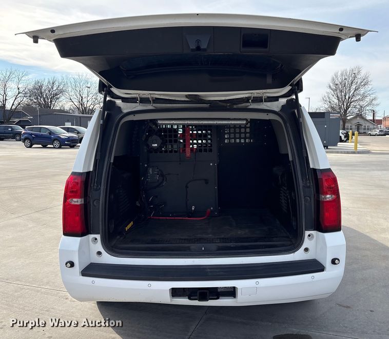image for item EV2697 2018 Chevrolet Tahoe Police SUV