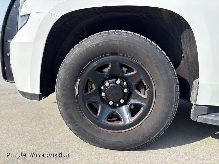 image for item EV2697 2018 Chevrolet Tahoe Police SUV