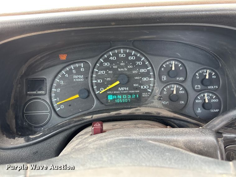 image for item EV2699 1999 Chevrolet Silverado pickup truck