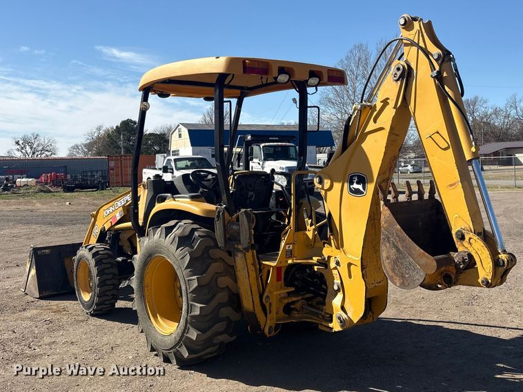 image for item EV2744 2008 John Deere 110 backhoe