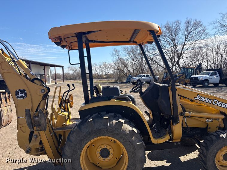 image for item EV2744 2008 John Deere 110 backhoe