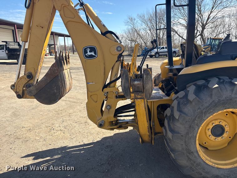 image for item EV2744 2008 John Deere 110 backhoe