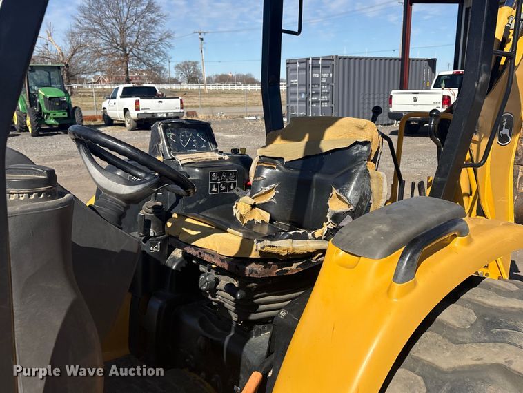 image for item EV2744 2008 John Deere 110 backhoe