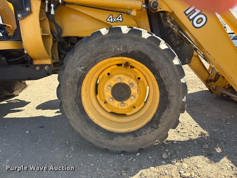 image for item EV2744 2008 John Deere 110 backhoe