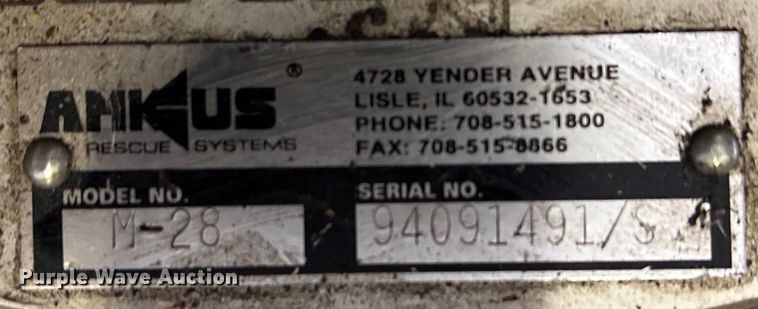 image for item EV2760 Hydraulic Rescue Jaws