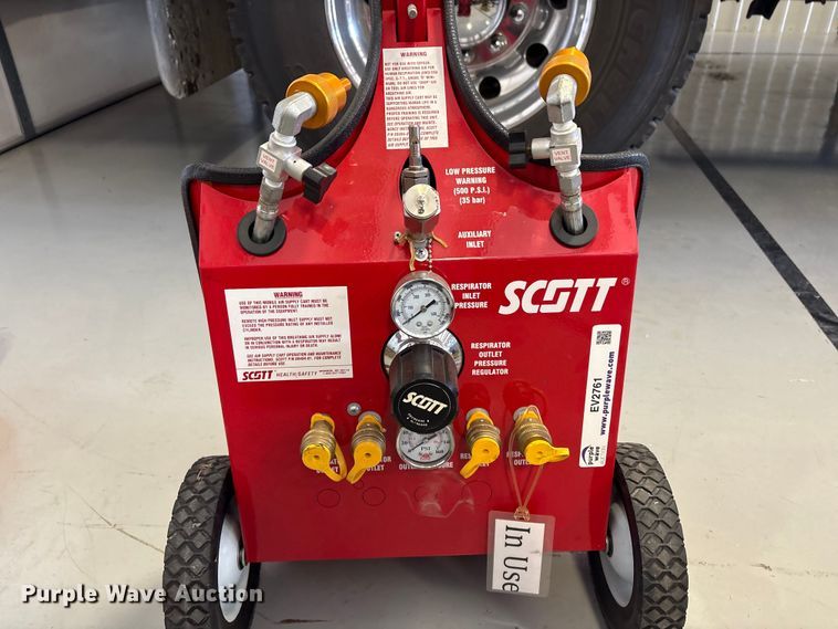 image for item EV2761 Scott air cylinder cart