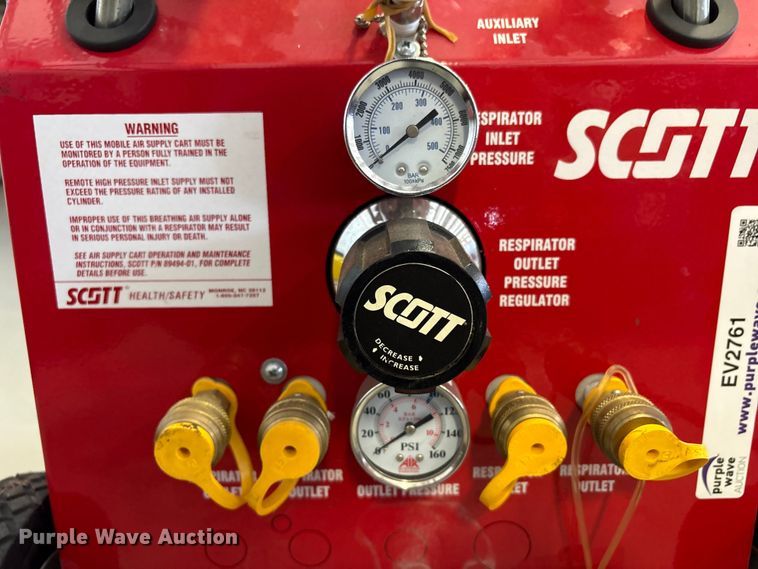 image for item EV2761 Scott air cylinder cart