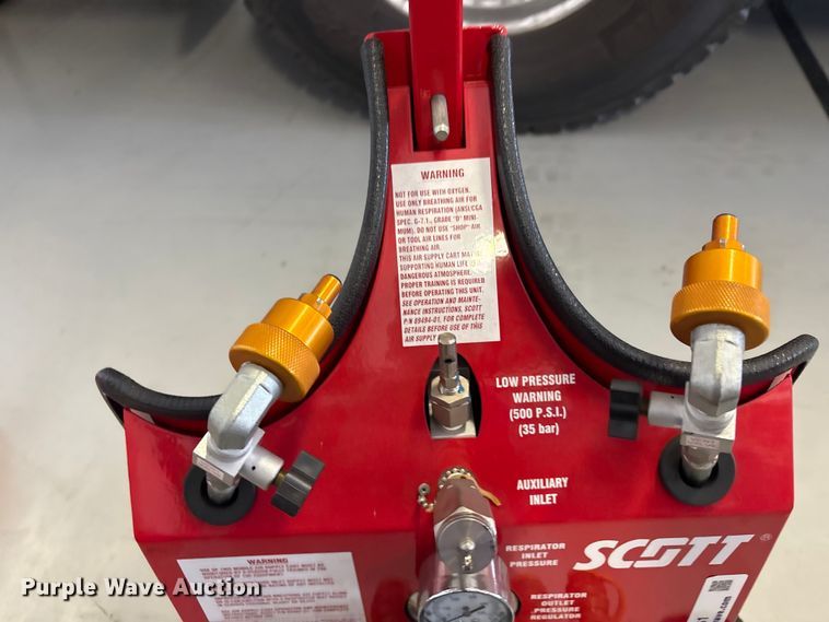 image for item EV2761 Scott air cylinder cart