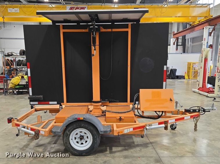 image for item EV5501 2015 Ver-Mac message board trailer