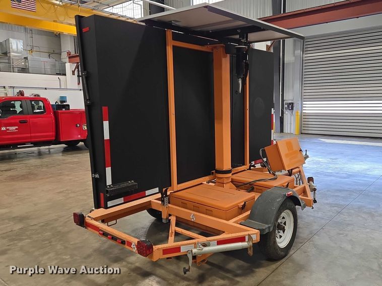 image for item EV5501 2015 Ver-Mac message board trailer