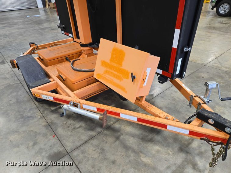 image for item EV5501 2015 Ver-Mac message board trailer