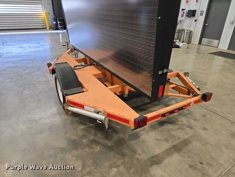 image for item EV5501 2015 Ver-Mac message board trailer