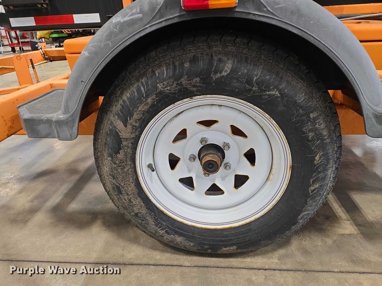 image for item EV5501 2015 Ver-Mac message board trailer