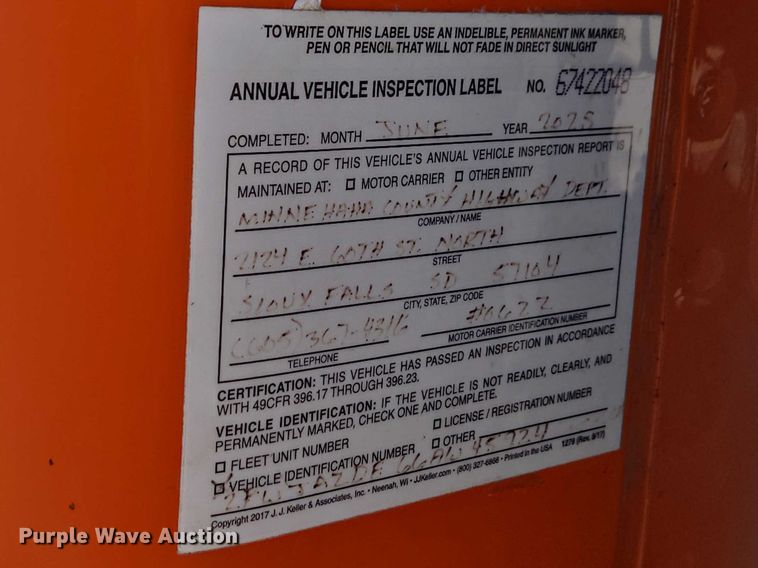 image for item EV5503 2006 Sterling LT9500 semi truck